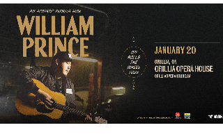 An Acoustic Evening with William Prince: On Rolls The Wheels Tour
