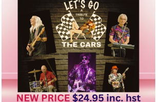 Let's Go! Tribute to the Cars, with opening act the 80its